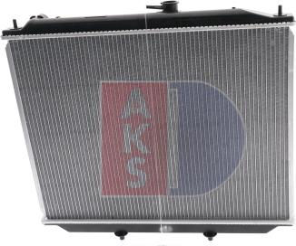 AKS Dasis 070126N - Radiator, mühərrikin soyudulması furqanavto.az