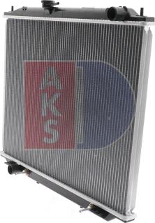 AKS Dasis 070126N - Radiator, mühərrikin soyudulması furqanavto.az