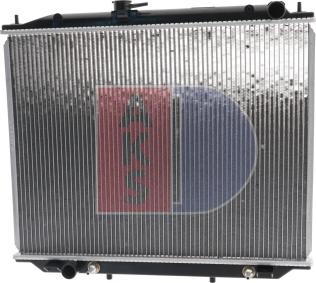 AKS Dasis 070126N - Radiator, mühərrikin soyudulması furqanavto.az