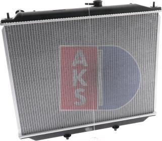 AKS Dasis 070126N - Radiator, mühərrikin soyudulması furqanavto.az