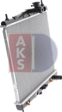 AKS Dasis 070127N - Radiator, mühərrikin soyudulması furqanavto.az