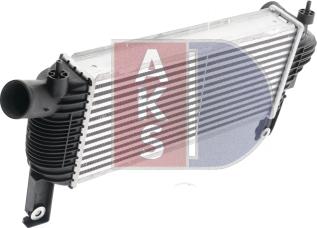 AKS Dasis 077005N - Intercooler, şarj cihazı furqanavto.az