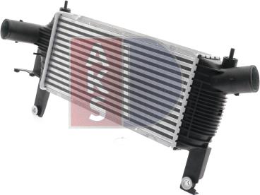 AKS Dasis 077005N - Intercooler, şarj cihazı furqanavto.az