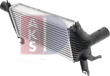 AKS Dasis 077005N - Intercooler, şarj cihazı furqanavto.az