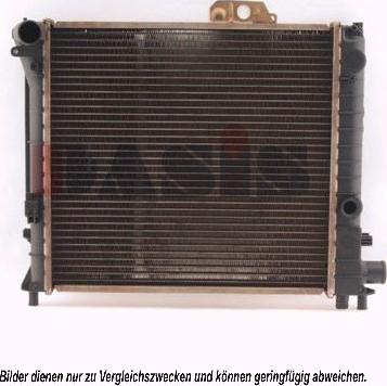 AKS Dasis 190070N - Radiator, mühərrikin soyudulması furqanavto.az