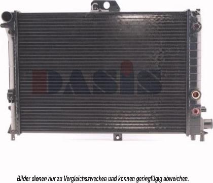 AKS Dasis 190110N - Radiator, mühərrikin soyudulması furqanavto.az