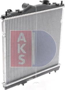 AKS Dasis 140480N - Radiator, mühərrikin soyudulması furqanavto.az