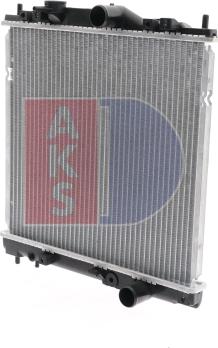 AKS Dasis 140480N - Radiator, mühərrikin soyudulması furqanavto.az