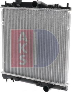 AKS Dasis 140480N - Radiator, mühərrikin soyudulması furqanavto.az