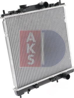 AKS Dasis 140480N - Radiator, mühərrikin soyudulması furqanavto.az