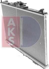 AKS Dasis 140048N - Radiator, mühərrikin soyudulması furqanavto.az