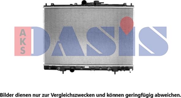 AKS Dasis 140067N - Radiator, mühərrikin soyudulması furqanavto.az