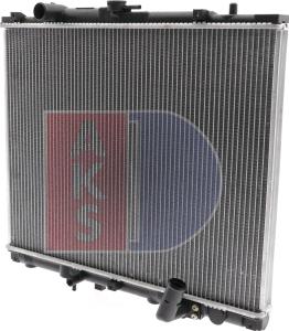 AKS Dasis 140017N - Radiator, mühərrikin soyudulması furqanavto.az