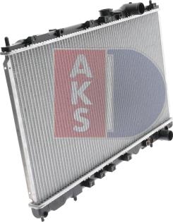 AKS Dasis 140026N - Radiator, mühərrikin soyudulması furqanavto.az