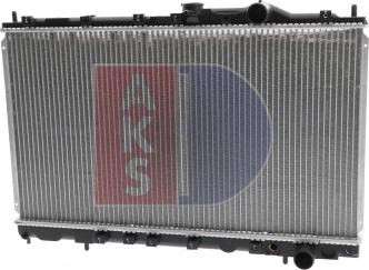 AKS Dasis 140026N - Radiator, mühərrikin soyudulması furqanavto.az