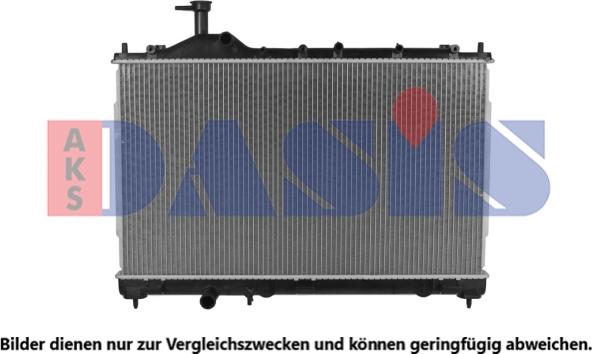 AKS Dasis 140112N - Radiator, mühərrikin soyudulması furqanavto.az