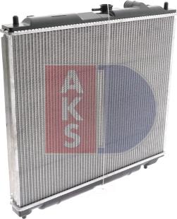 AKS Dasis 140770N - Radiator, mühərrikin soyudulması furqanavto.az