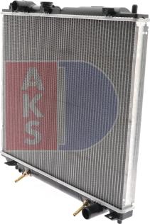 AKS Dasis 140770N - Radiator, mühərrikin soyudulması furqanavto.az