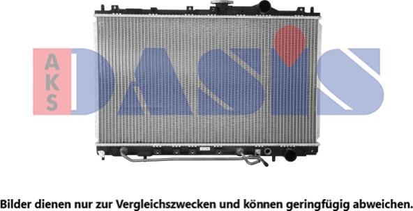 AKS Dasis 141000N - Radiator, mühərrikin soyudulması furqanavto.az