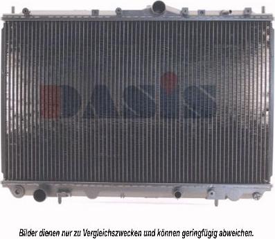 AKS Dasis 141170N - Radiator, mühərrikin soyudulması furqanavto.az