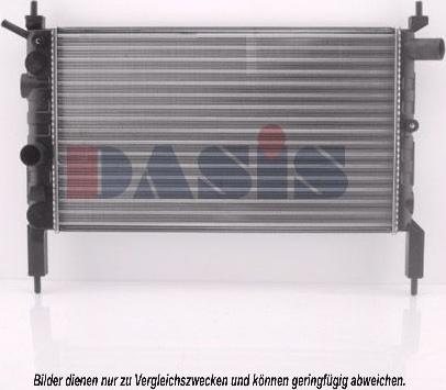 AKS Dasis 150990N - Radiator, mühərrikin soyudulması furqanavto.az