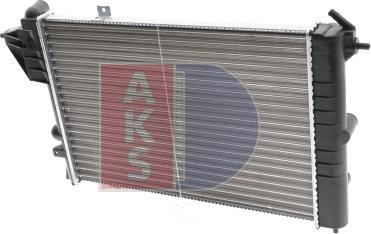 AKS Dasis 150600N - Radiator, mühərrikin soyudulması furqanavto.az