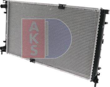 AKS Dasis 150054N - Radiator, mühərrikin soyudulması furqanavto.az