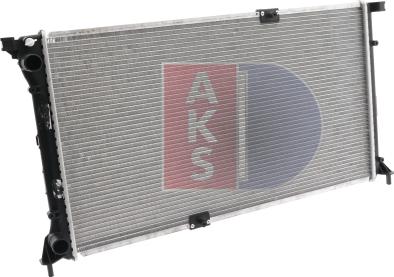 AKS Dasis 150054N - Radiator, mühərrikin soyudulması furqanavto.az