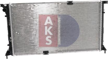 AKS Dasis 150054N - Radiator, mühərrikin soyudulması furqanavto.az