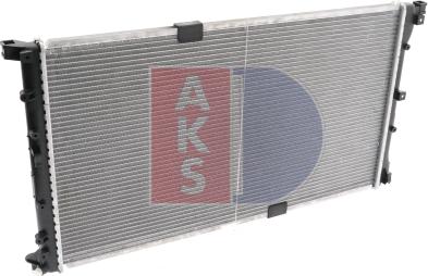 AKS Dasis 150054N - Radiator, mühərrikin soyudulması furqanavto.az