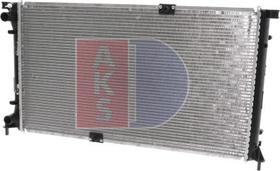 AKS Dasis 150054N - Radiator, mühərrikin soyudulması furqanavto.az