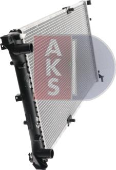 AKS Dasis 150054N - Radiator, mühərrikin soyudulması furqanavto.az