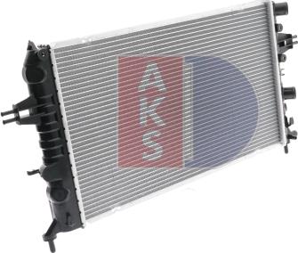 AKS Dasis 150052N - Radiator, mühərrikin soyudulması furqanavto.az