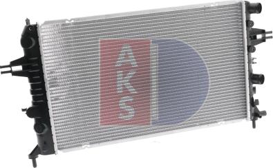 AKS Dasis 150052N - Radiator, mühərrikin soyudulması furqanavto.az