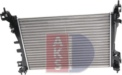 AKS Dasis 150068N - Radiator, mühərrikin soyudulması furqanavto.az