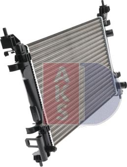 AKS Dasis 150068N - Radiator, mühərrikin soyudulması furqanavto.az