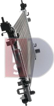 AKS Dasis 150068N - Radiator, mühərrikin soyudulması furqanavto.az