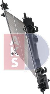 AKS Dasis 150068N - Radiator, mühərrikin soyudulması furqanavto.az