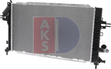 AKS Dasis 150063N - Radiator, mühərrikin soyudulması furqanavto.az