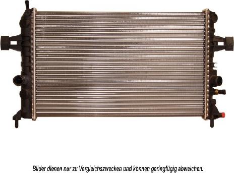 AKS Dasis 150067N - Radiator, mühərrikin soyudulması furqanavto.az