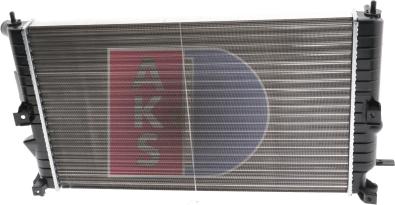 AKS Dasis 150003N - Radiator, mühərrikin soyudulması furqanavto.az