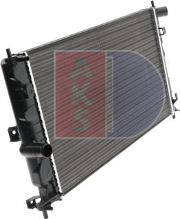 AKS Dasis 150003N - Radiator, mühərrikin soyudulması furqanavto.az