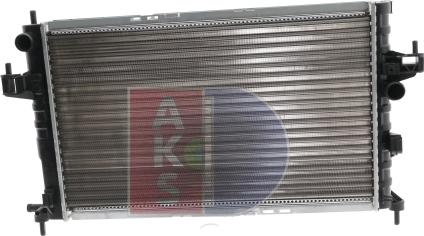 AKS Dasis 150015N - Radiator, mühərrikin soyudulması furqanavto.az