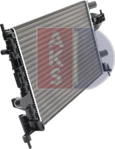 AKS Dasis 150011N - Radiator, mühərrikin soyudulması furqanavto.az