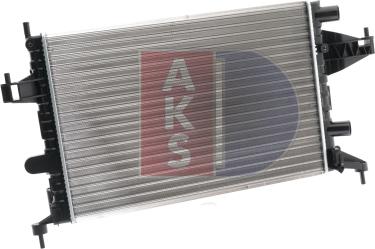 AKS Dasis 150011N - Radiator, mühərrikin soyudulması furqanavto.az