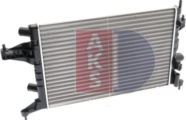 AKS Dasis 150011N - Radiator, mühərrikin soyudulması furqanavto.az