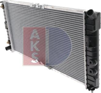 AKS Dasis 150018N - Radiator, mühərrikin soyudulması furqanavto.az