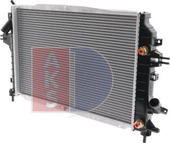 AKS Dasis 150024N - Radiator, mühərrikin soyudulması furqanavto.az