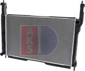 AKS Dasis 150077N - Radiator, mühərrikin soyudulması furqanavto.az