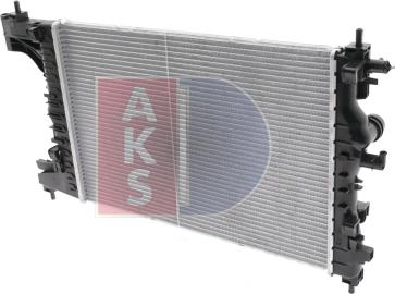 AKS Dasis 150102N - Radiator, mühərrikin soyudulması furqanavto.az